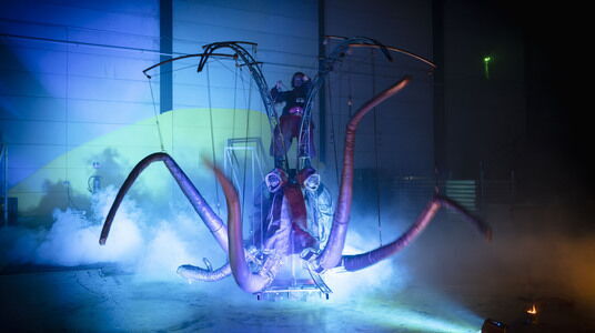 theater Delphine de octopus